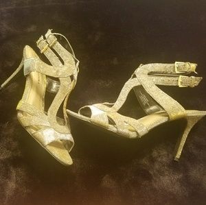 Metallic Shimmery Heel